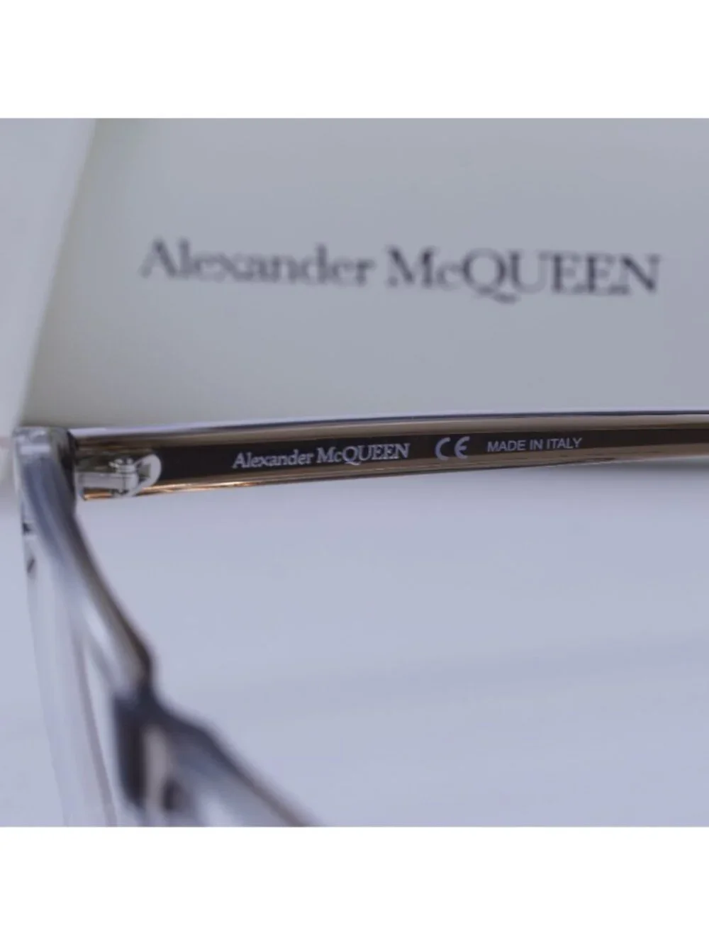 Alexander McQueen AM0247O 002 Square Eyeglasses